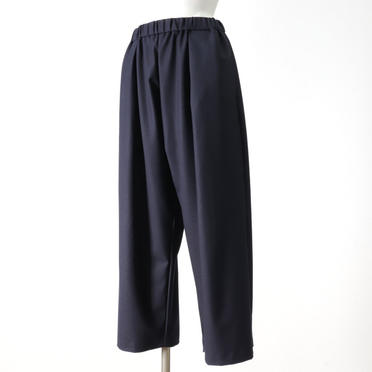 [SALE] 50%OFF　mizuiro ind T/R/W tucked high rise PT　NAVY No.2