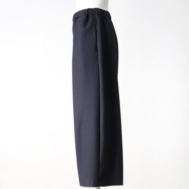 [SALE] 50%OFF　mizuiro ind T/R/W tucked high rise PT　NAVY No.3