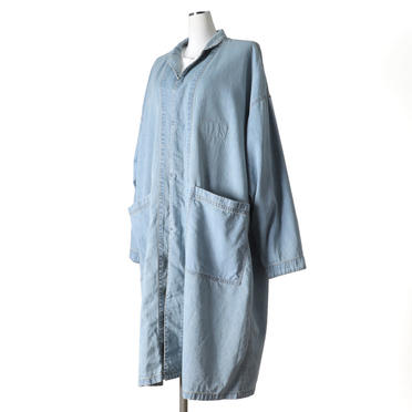 MIDIUMISOLID denim shirt coat　L.BLUE No.2