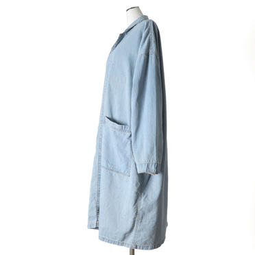 MIDIUMISOLID denim shirt coat　L.BLUE No.3