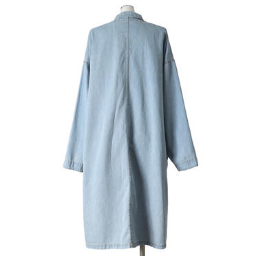 MIDIUMISOLID denim shirt coat　L.BLUE No.5
