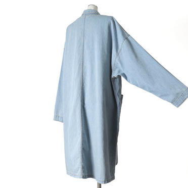 MIDIUMISOLID denim shirt coat　L.BLUE No.6
