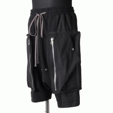 Military Sarrouel Shorts　BLACK No.2