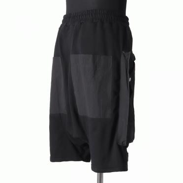 Military Sarrouel Shorts　BLACK No.6