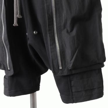Military Sarrouel Shorts　BLACK No.11