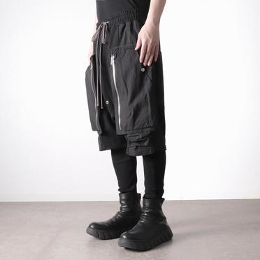 Military Sarrouel Shorts　BLACK No.16