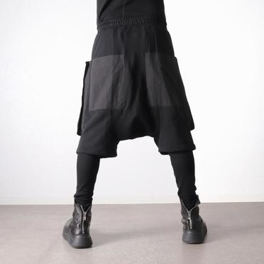 Military Sarrouel Shorts　BLACK No.19
