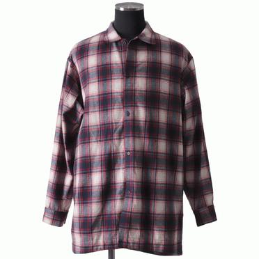 Shaggy Check Shirts　RED×WH　arco LIMITED EDITION No.1