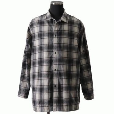 Shaggy Check Shirts　WH×BK　arco LIMITED EDITION No.1