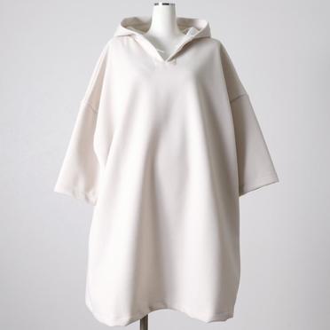 hooded wide tunic　IVORY No.1
