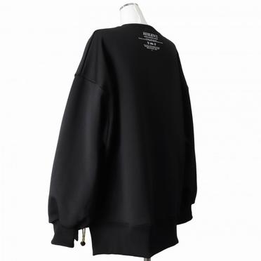 DSC / キャノンループ裏起毛ベアワッペンプルオーバー　BLACK No.4