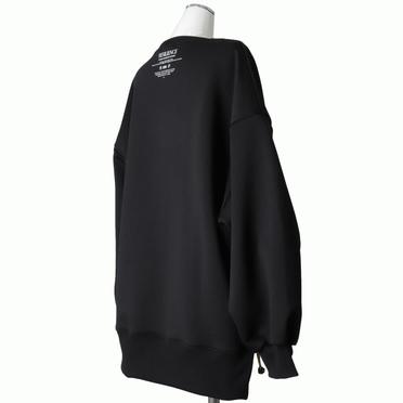 DSC / キャノンループ裏起毛ベアワッペンプルオーバー　BLACK No.6