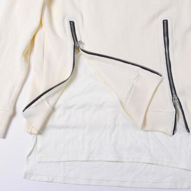 [SALE] 20%OFF　A.F ARTEFACT Layered Zip Pullover　IVORY No.10