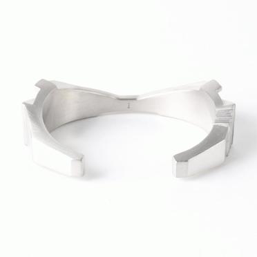 817ACU14 BRASS BRACELET　SILVER No.4