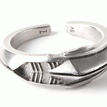 817ACU12 SILVER 925 RING　SILVER No.8
