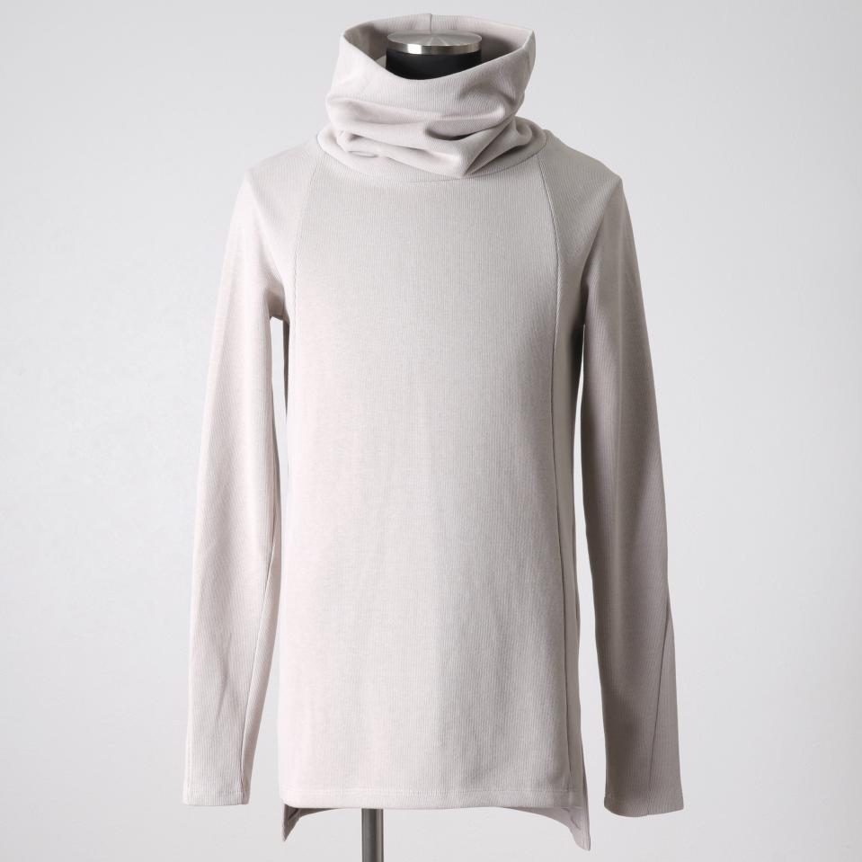 High Neck Turtle Pullover　L.GREY