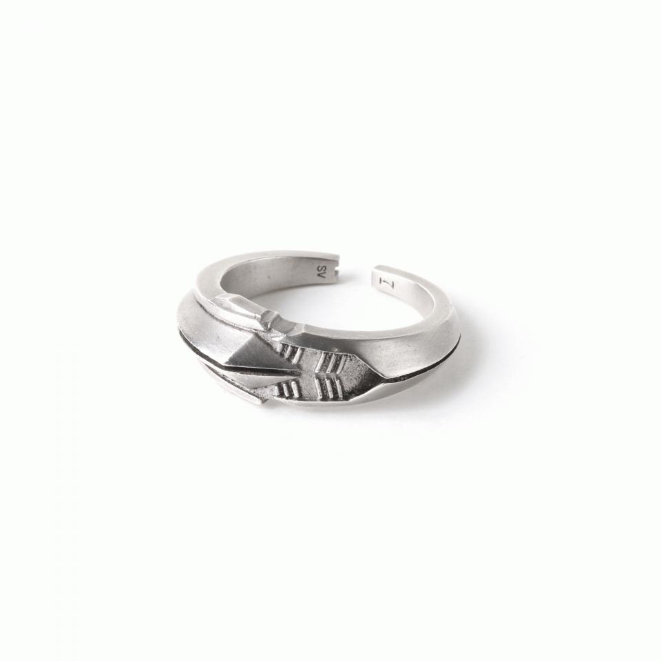 817ACU12 SILVER 925 RING　SILVER