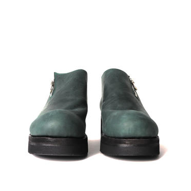 F28 サイドジップスリッポン DARK GREEN　lady's No.2