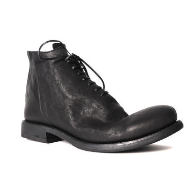 M29-1 バックジップバルモラルブーツ BLACK　men's No.7