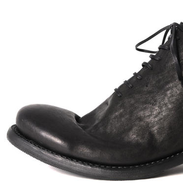 M29-1 バックジップバルモラルブーツ BLACK　men's No.11