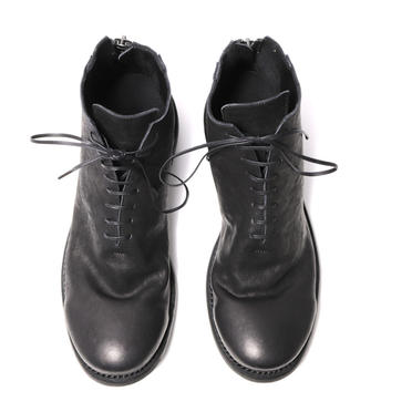 M29-1 バックジップバルモラルブーツ BLACK　men's No.6