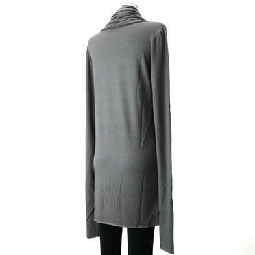 [SALE] 50%OFF　A.F ARTEFACT Twist Neck Top GREY　lady's No.6