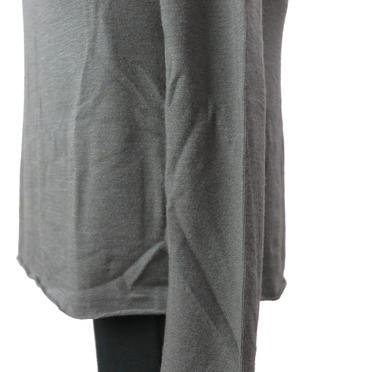 [SALE] 30%OFF　A.F ARTEFACT Twist Neck Top GREY　lady's No.9