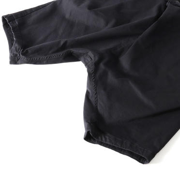 [SALE] 50%OFF　JULIUS　TUCKED CROTCH PANTS　BLACK No.12