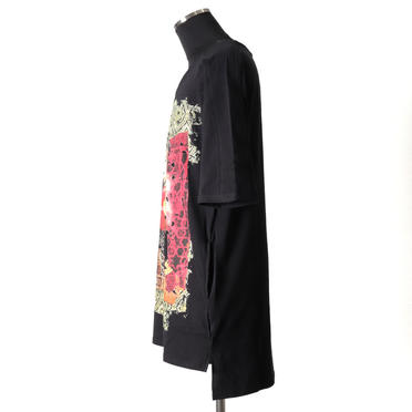 FORBIDDEN FRUIT DOLMAN SLEEVE　BLACK No.3