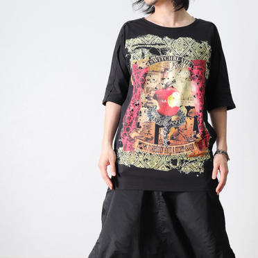 FORBIDDEN FRUIT DOLMAN SLEEVE　BLACK No.11