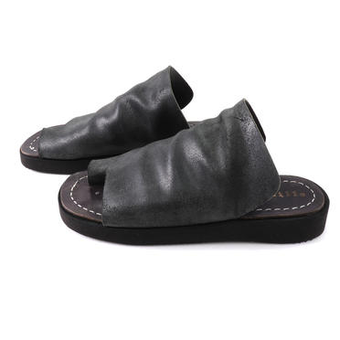 SaB-19COL-VIB2021 トングサンダル BLACK　men's No.2