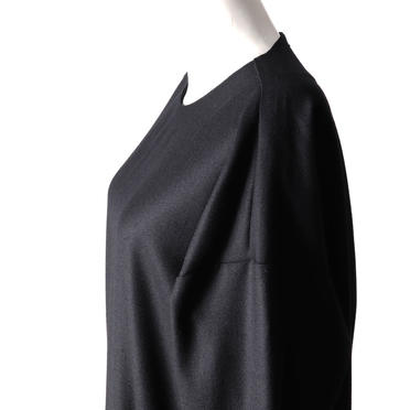 back drape one-piece　BLACK No.8