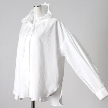 [SALE] 30%OFF　mizuiro ind hooded shirts　OFF WHITE No.2