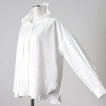 [SALE] 30%OFF　mizuiro ind　hooded shirts　OFF WHITE No.2