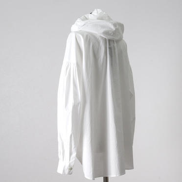 [SALE] 30%OFF　mizuiro ind hooded shirts　OFF WHITE No.4