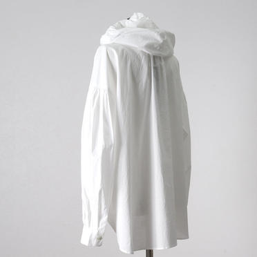 [SALE] 30%OFF　mizuiro ind　hooded shirts　OFF WHITE No.4