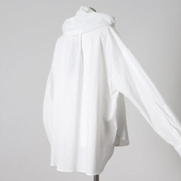 [SALE] 30%OFF　mizuiro ind　hooded shirts　OFF WHITE No.6