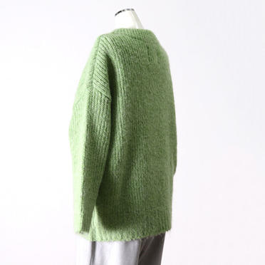 [SALE] 60%OFF　MICA&DEAL　mohair bottle neck knit P/O　LIGHT GREEN No.4