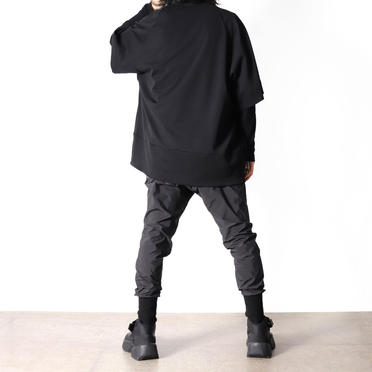FRONT TUCKED OVER T-SHIRT　BLACK No.22