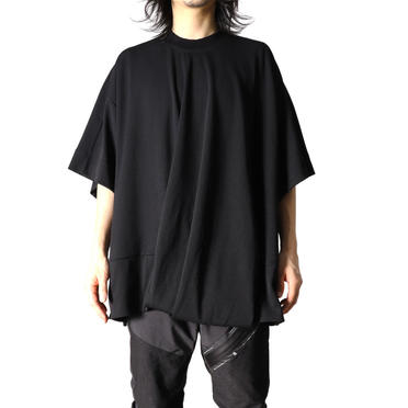 FRONT TUCKED OVER T-SHIRT　BLACK No.13