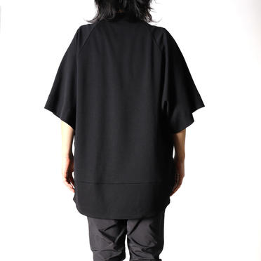 FRONT TUCKED OVER T-SHIRT　BLACK No.16