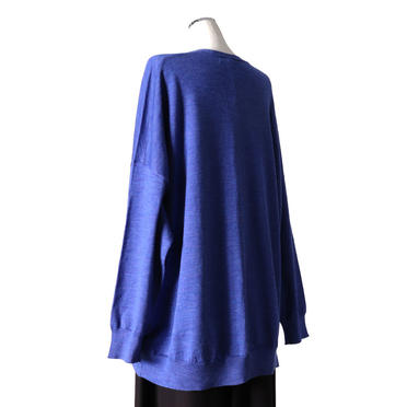 V neck C/D　BLUE No.4