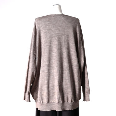 V neck C/D　BEIGE No.5