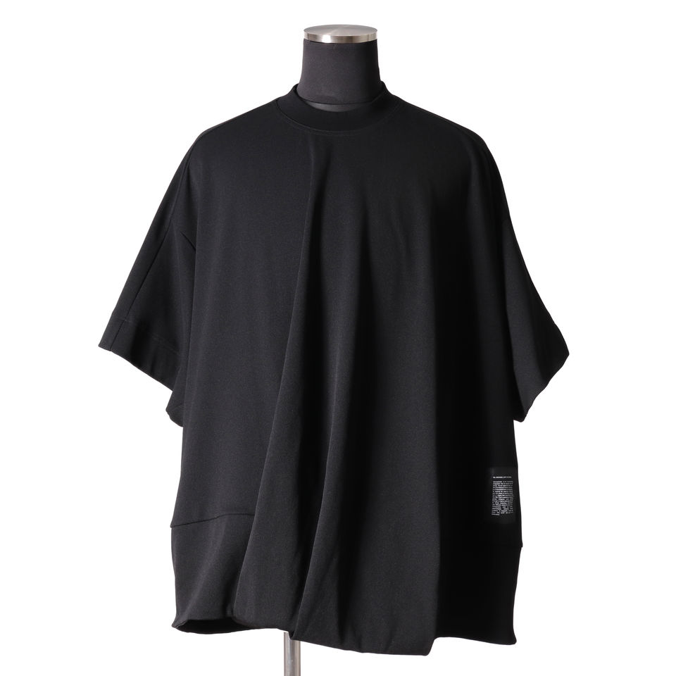FRONT TUCKED OVER T-SHIRT　BLACK
