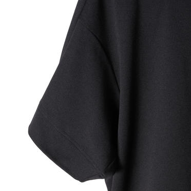 FRONT TUCKED OVER T-SHIRT　BLACK No.8