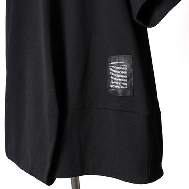 FRONT TUCKED OVER T-SHIRT　BLACK No.11