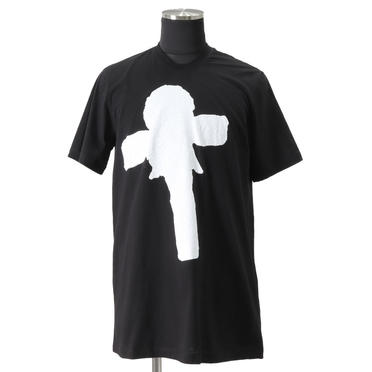 COTTON JERSEY T-SHIRT　BLACK No.1