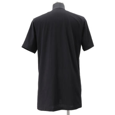 COTTON JERSEY T-SHIRT　BLACK No.5