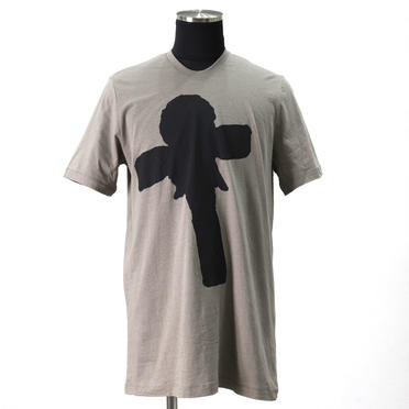 COTTON JERSEY T-SHIRT　KHAKI GRAY No.1