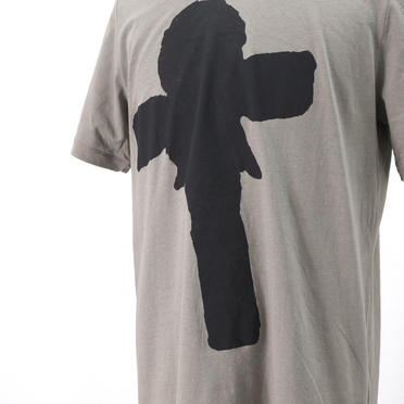 COTTON JERSEY T-SHIRT　KHAKI GRAY No.9